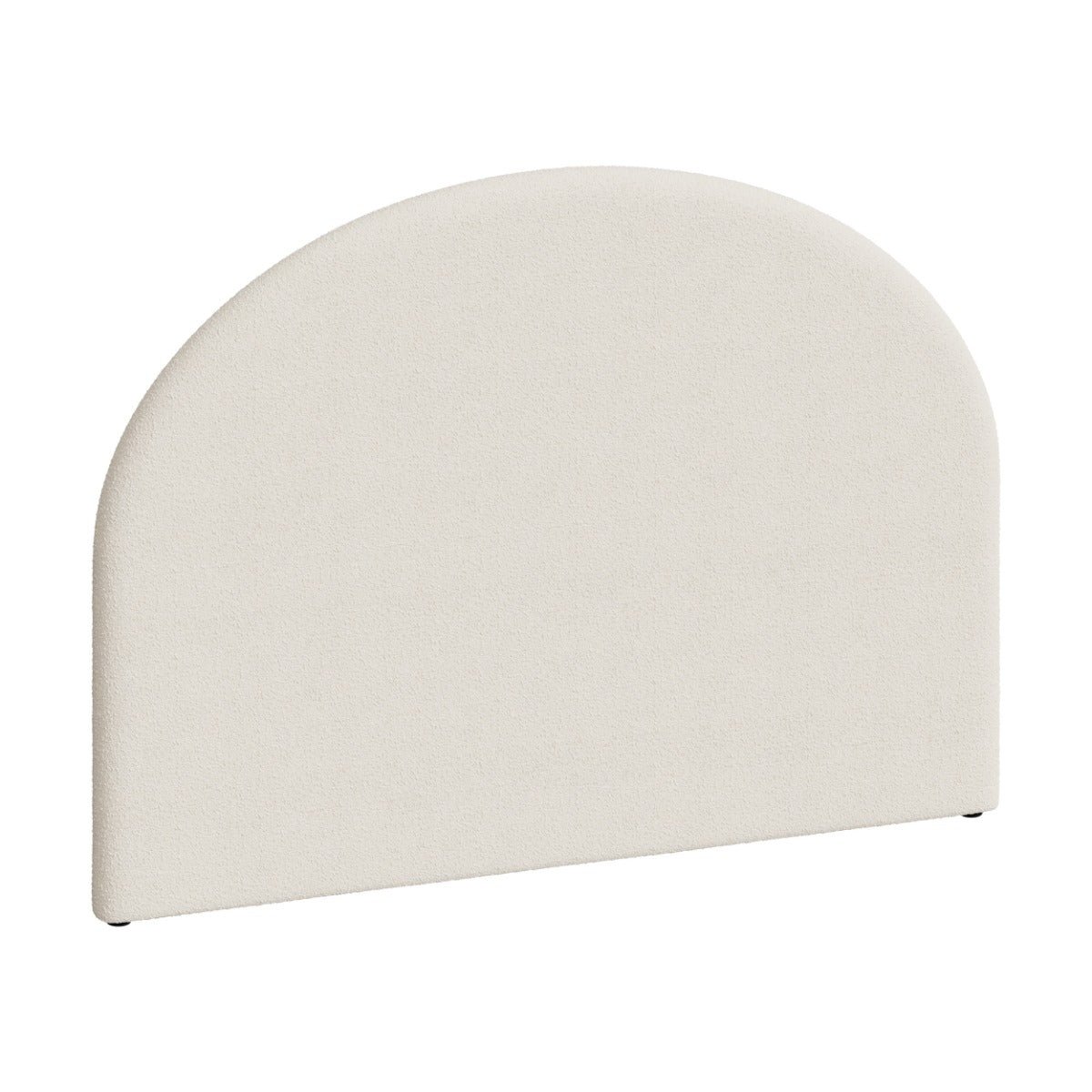 Tête de lit en tissu bouclé 160 cm - EVA beige, MAISON PAVANE