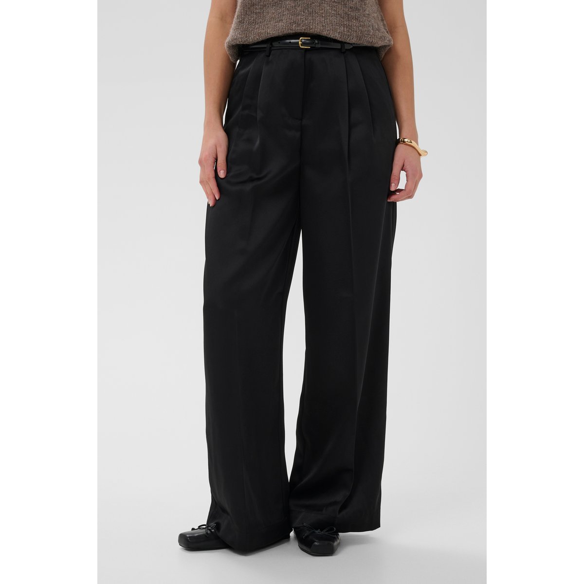 Pantalon Casual noir, SOAKED IN LUXURY