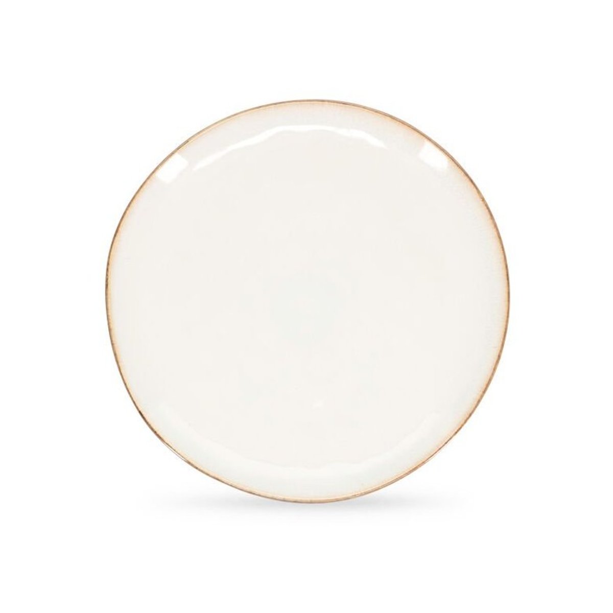 Lot de 4 assiettes 28 cm ARTISAN blanc, SALT & PEPPER