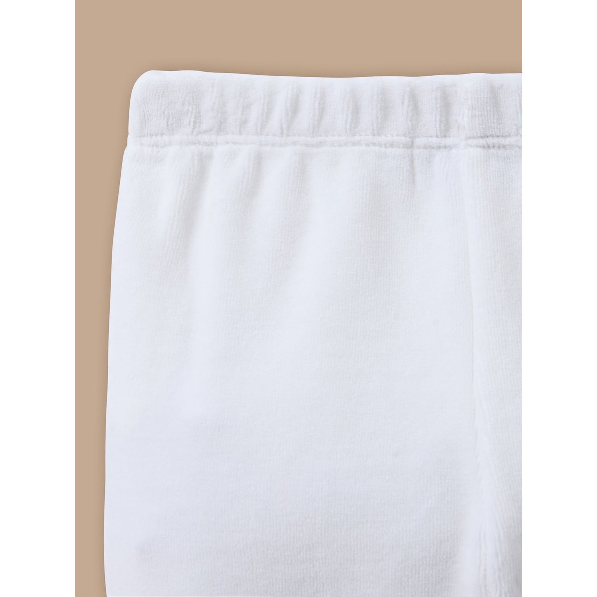 Pyjama en velours blanc doux, CYRILLUS