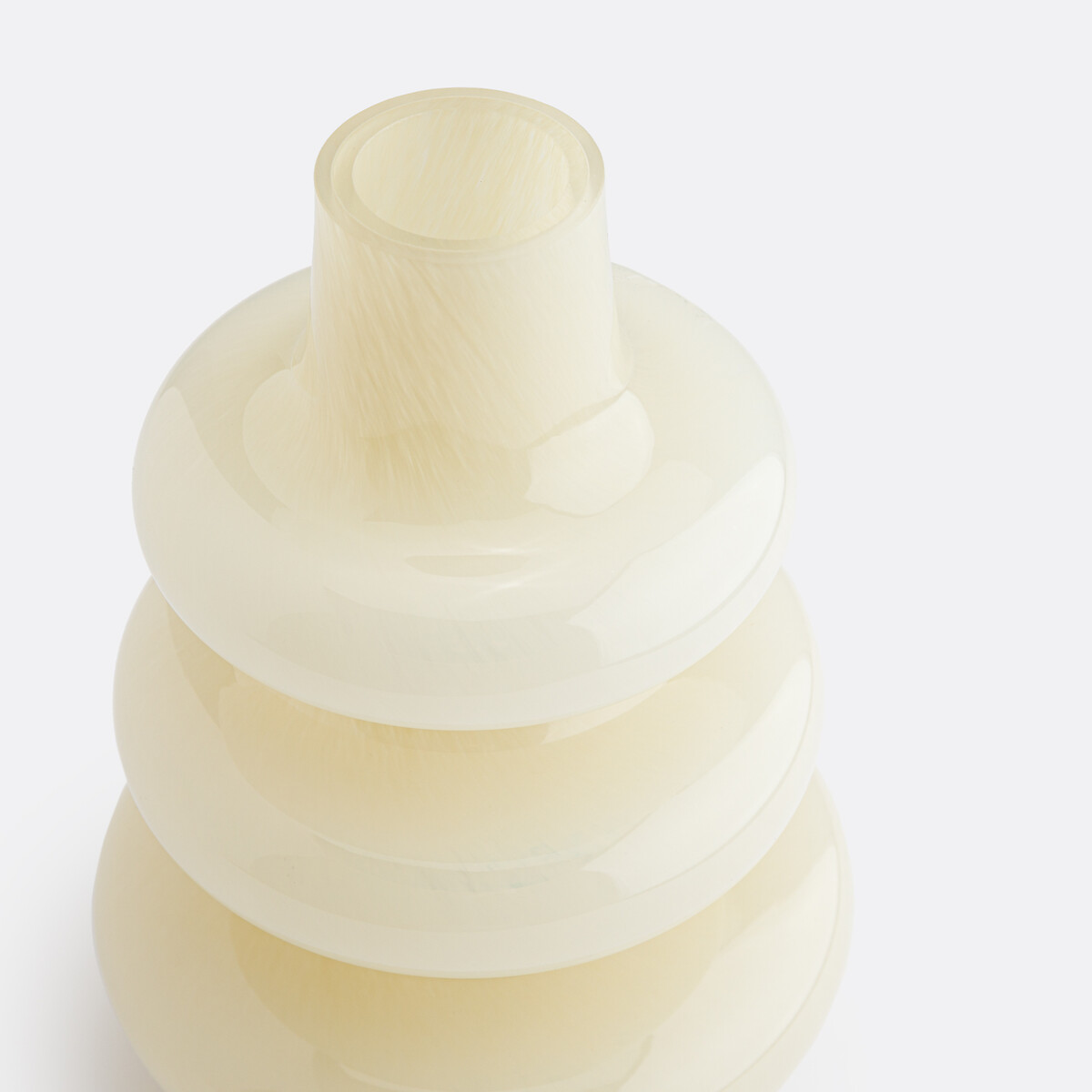 Vase en verre H23 cm, Olia jaune, LA REDOUTE INTERIEURS