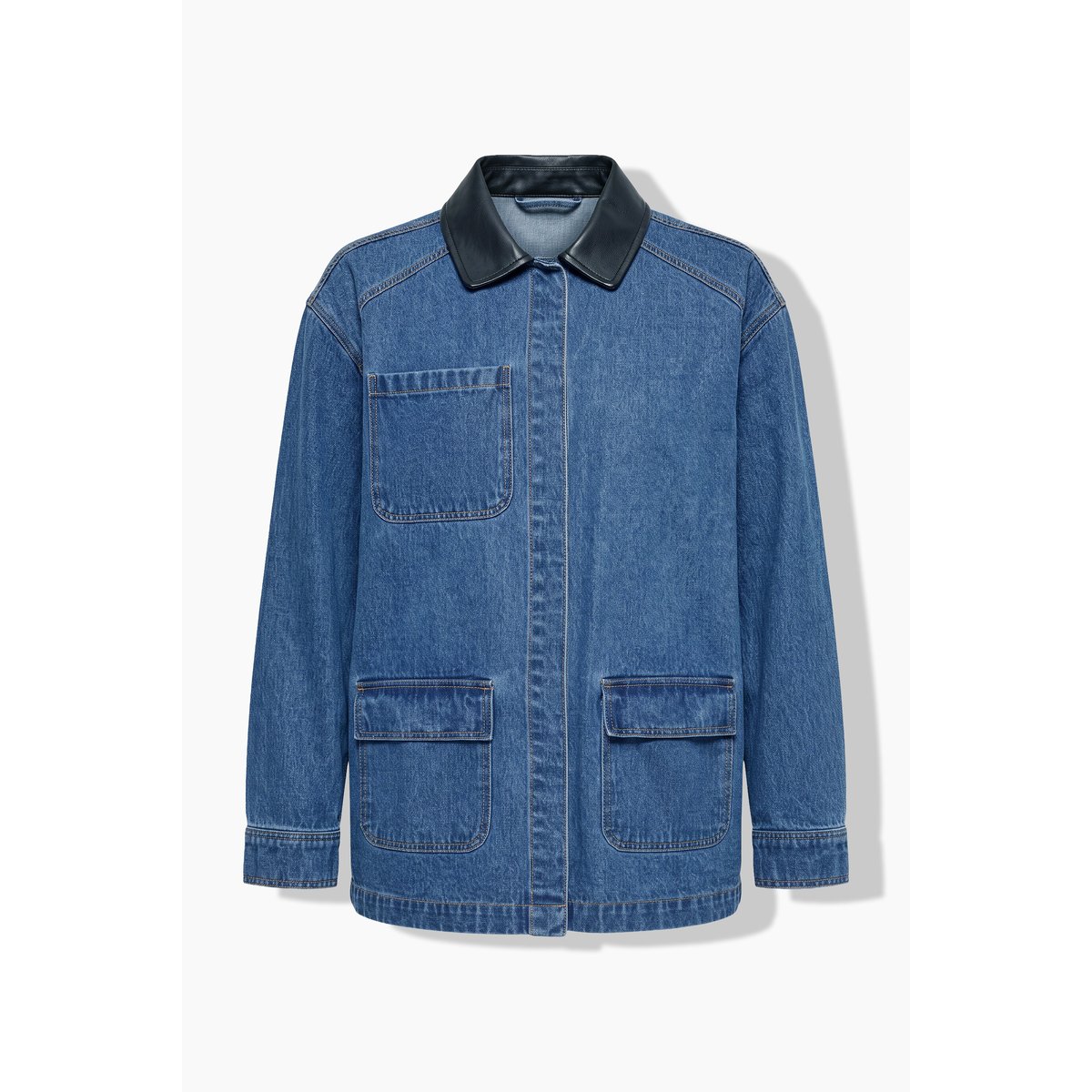 Veste en jean, Loose Shape bleu jean, STUDIO UNTOLD