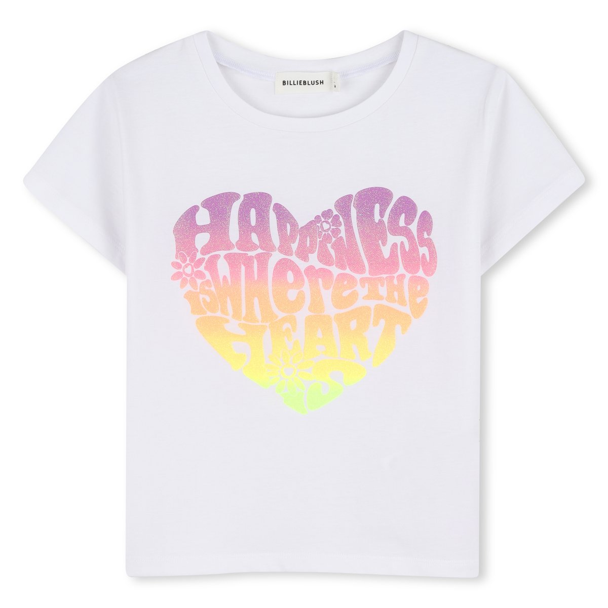Tee-shirt manches courtes blanc, BILLIEBLUSH