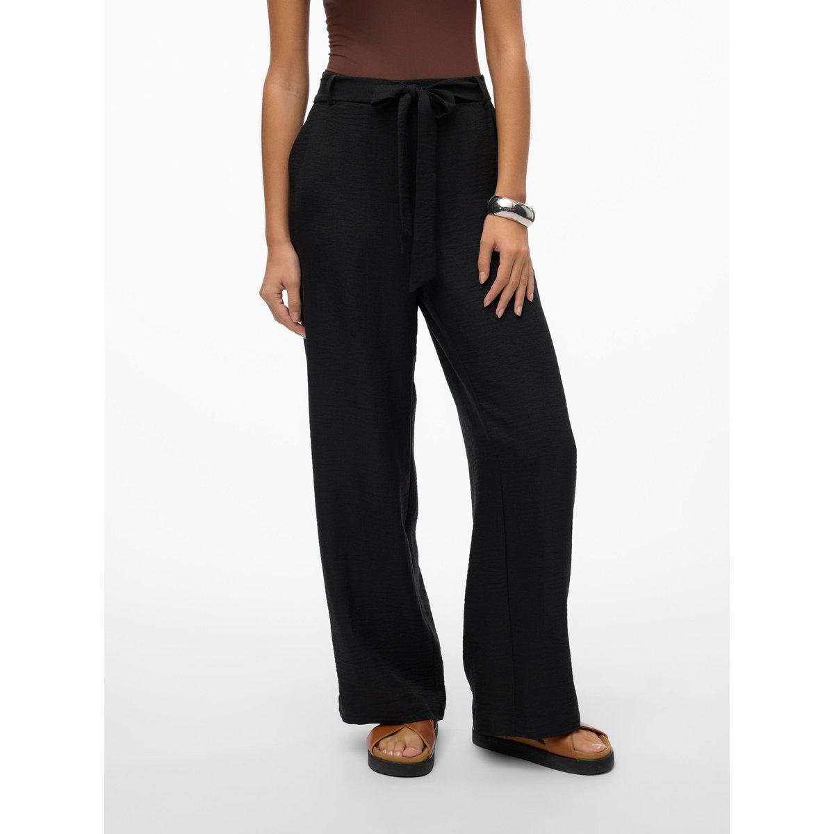 Pantalon À Jambe Large noire - black, VERO MODA