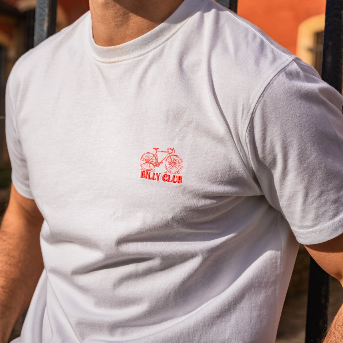 T-shirt en coton biologique VINTAGE blanc, BILLYBELT