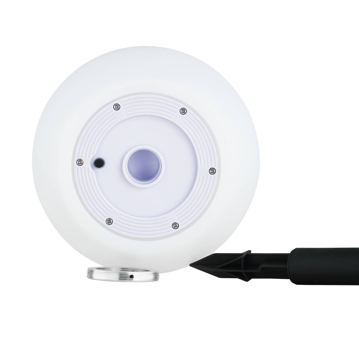 Lampe solaire  moderneLED, Lago blanc, LINDBY