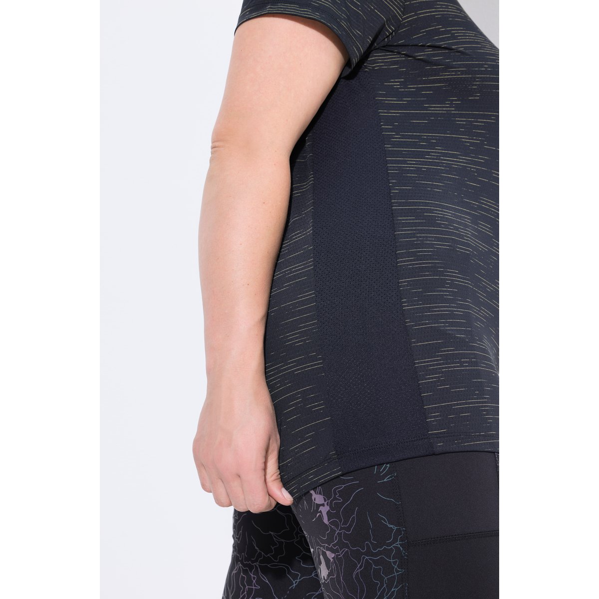 T-shirt technique noir, ULLA POPKEN