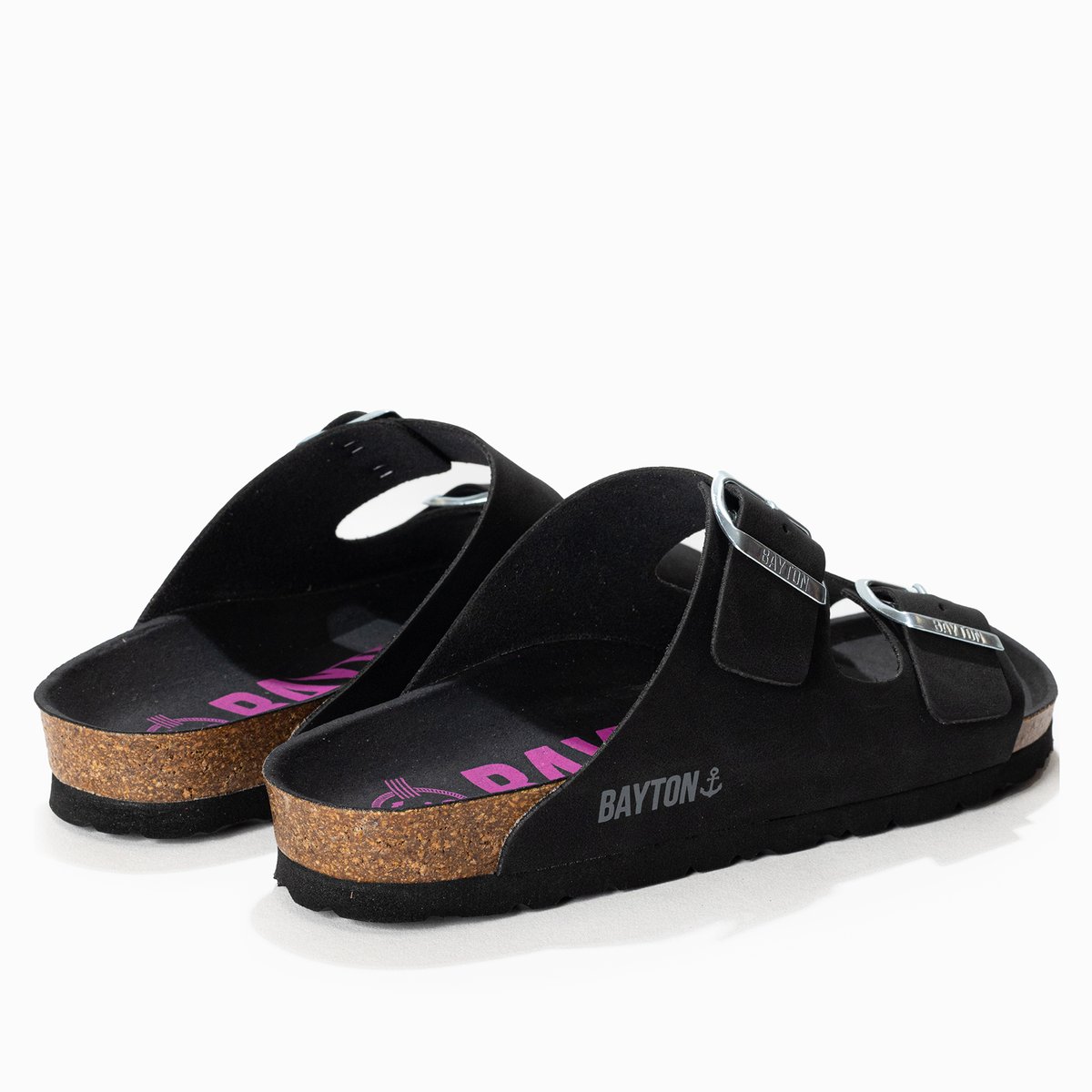 Sandales ATLAS noir, BAYTON