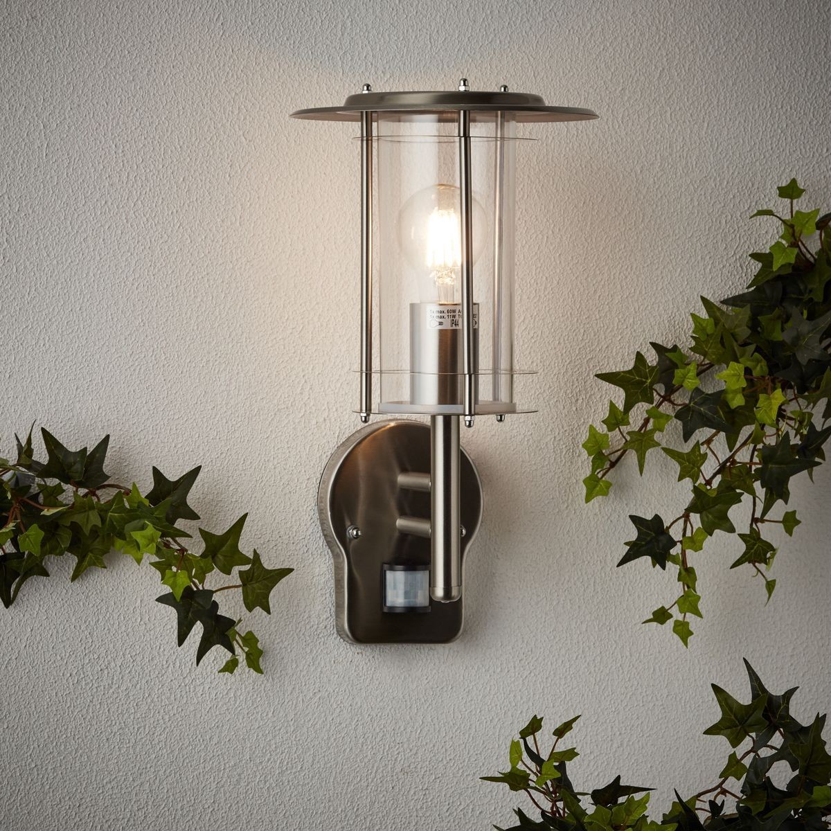 Applique    YORK gris acier, BRILLIANT