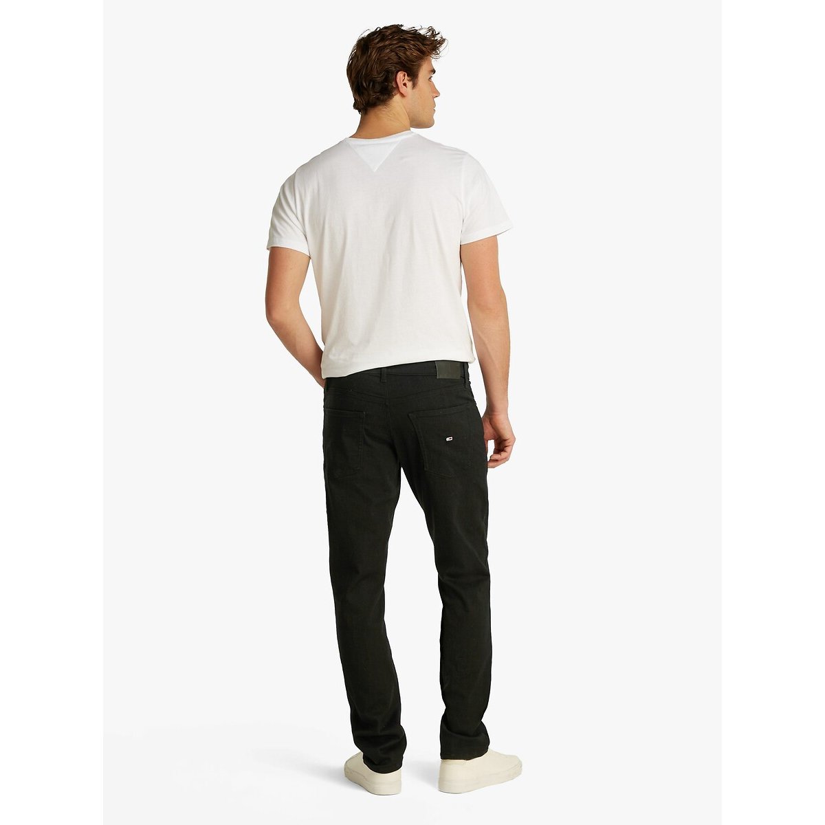 Scanton Slim Fit Jeans DH4288 black denim, TOMMY JEANS