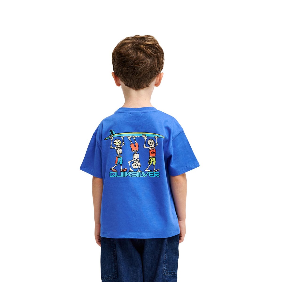 T-Shirt manches courtes TRUCKS bleu dazzling blue, QUIKSILVER
