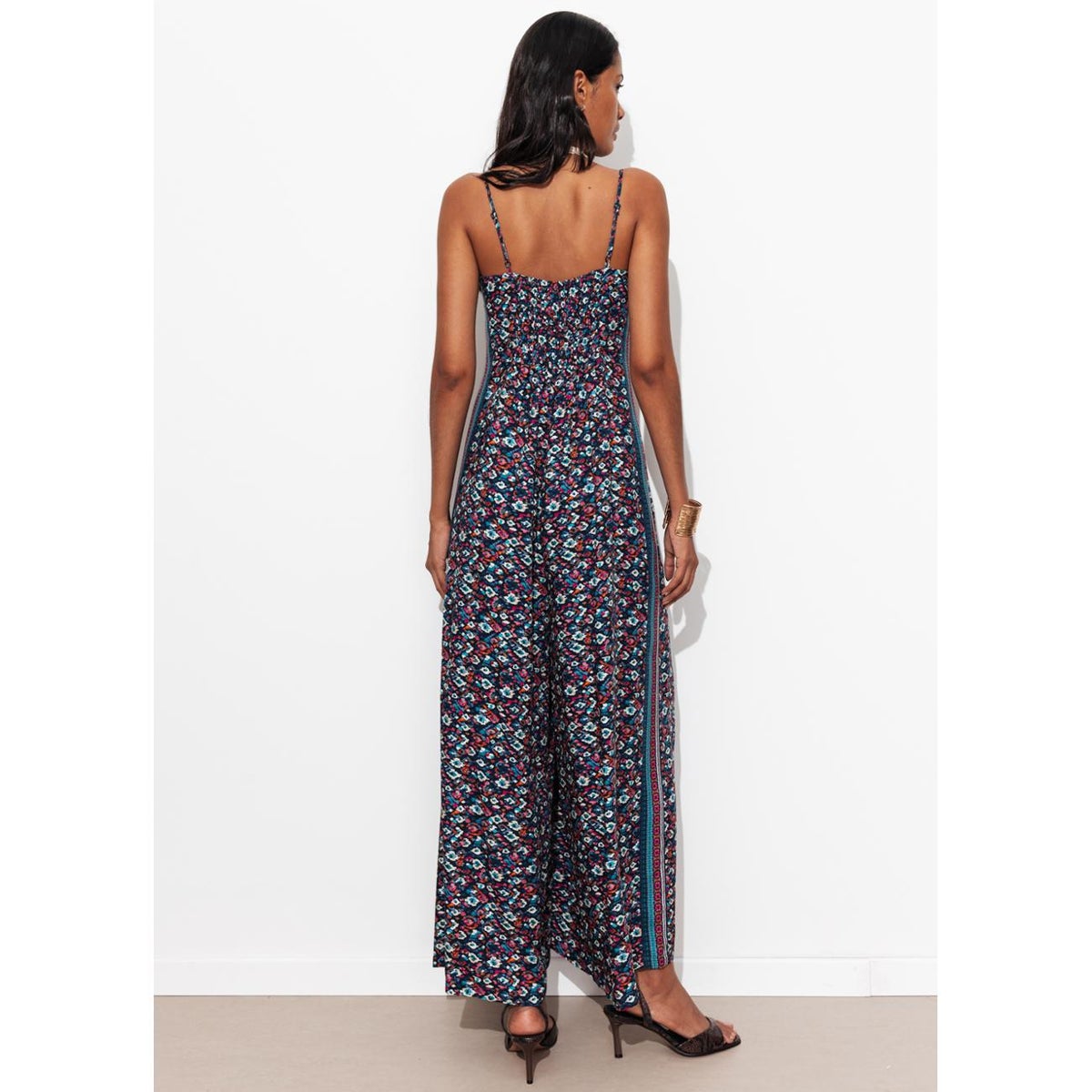 Combinaison-pantalon imprimée imprimé multicolore, PROMOD