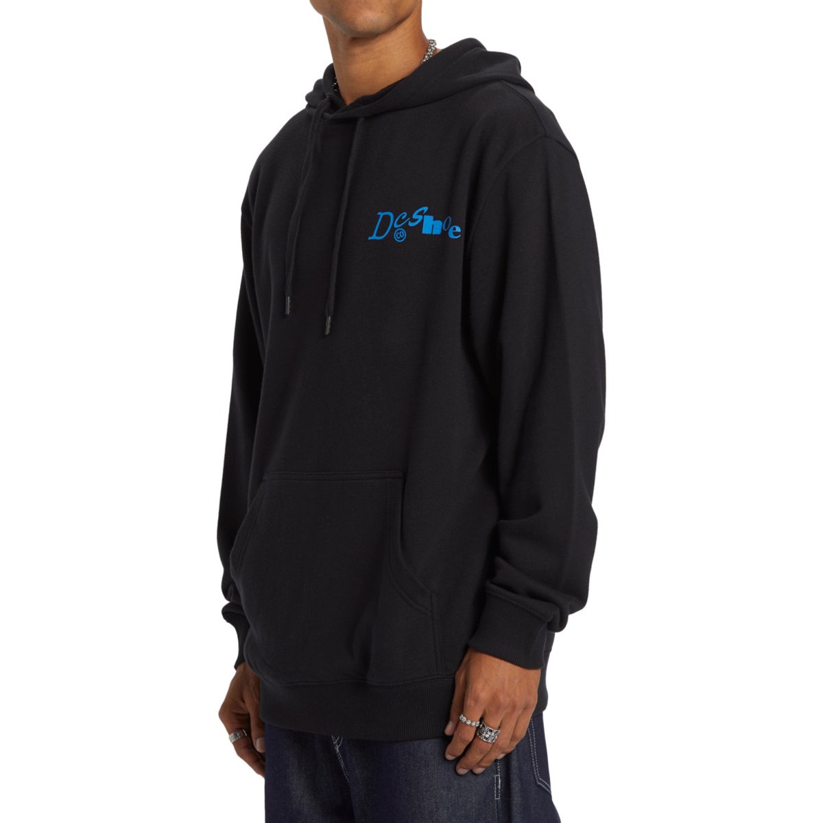 Sweat à capuche TRANSFER. noir black, DC SHOES