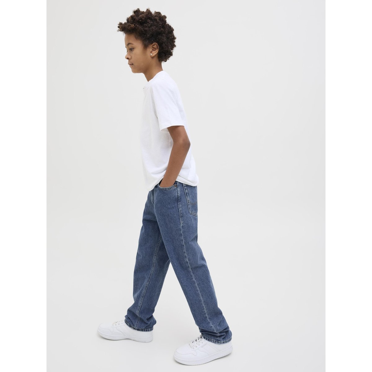 Jean Coupe Décontractée blue denim, JACK & JONES JUNIOR