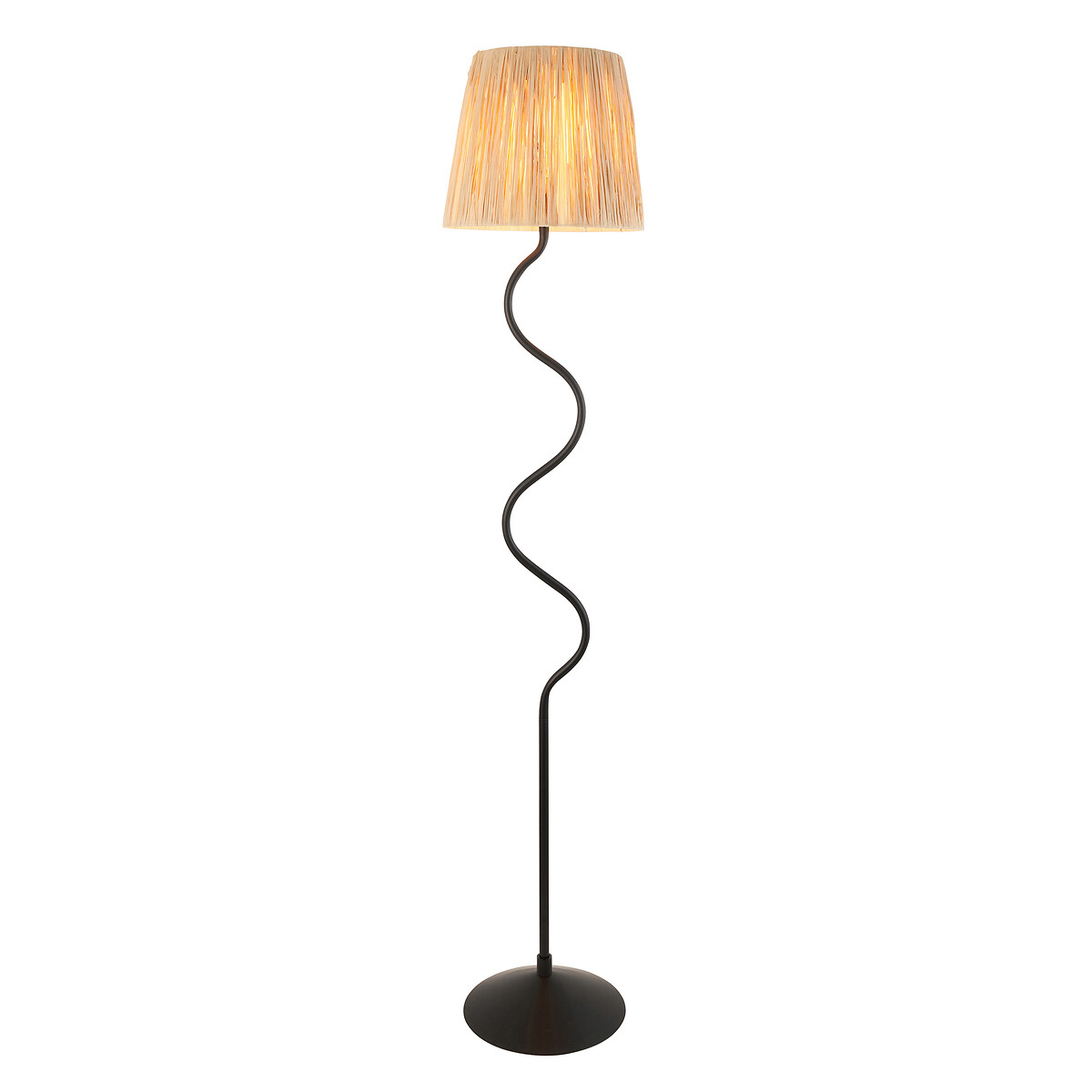 Wesley Wriggle Floor Lamp black, ÉDITÉ