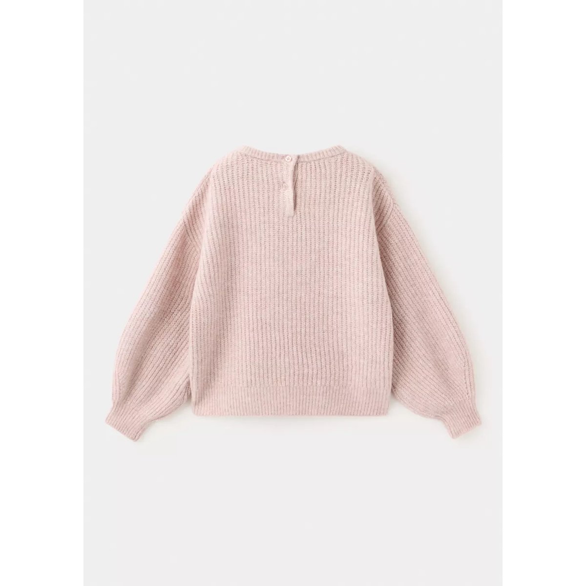 Pull maille oversize boutons rose, MANGO BABY