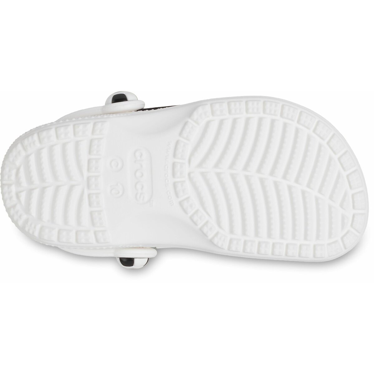 Sabots Classic Ballon de foot blanc/noir, CROCS