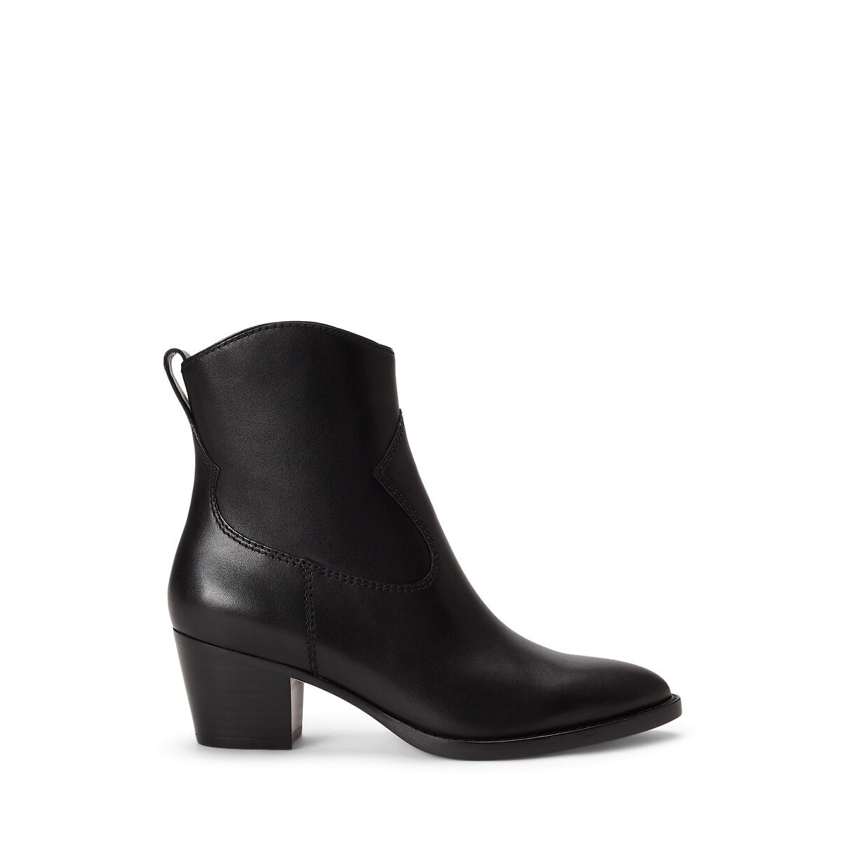 Harper Leather Ankle Boots black, LAUREN RALPH LAUREN