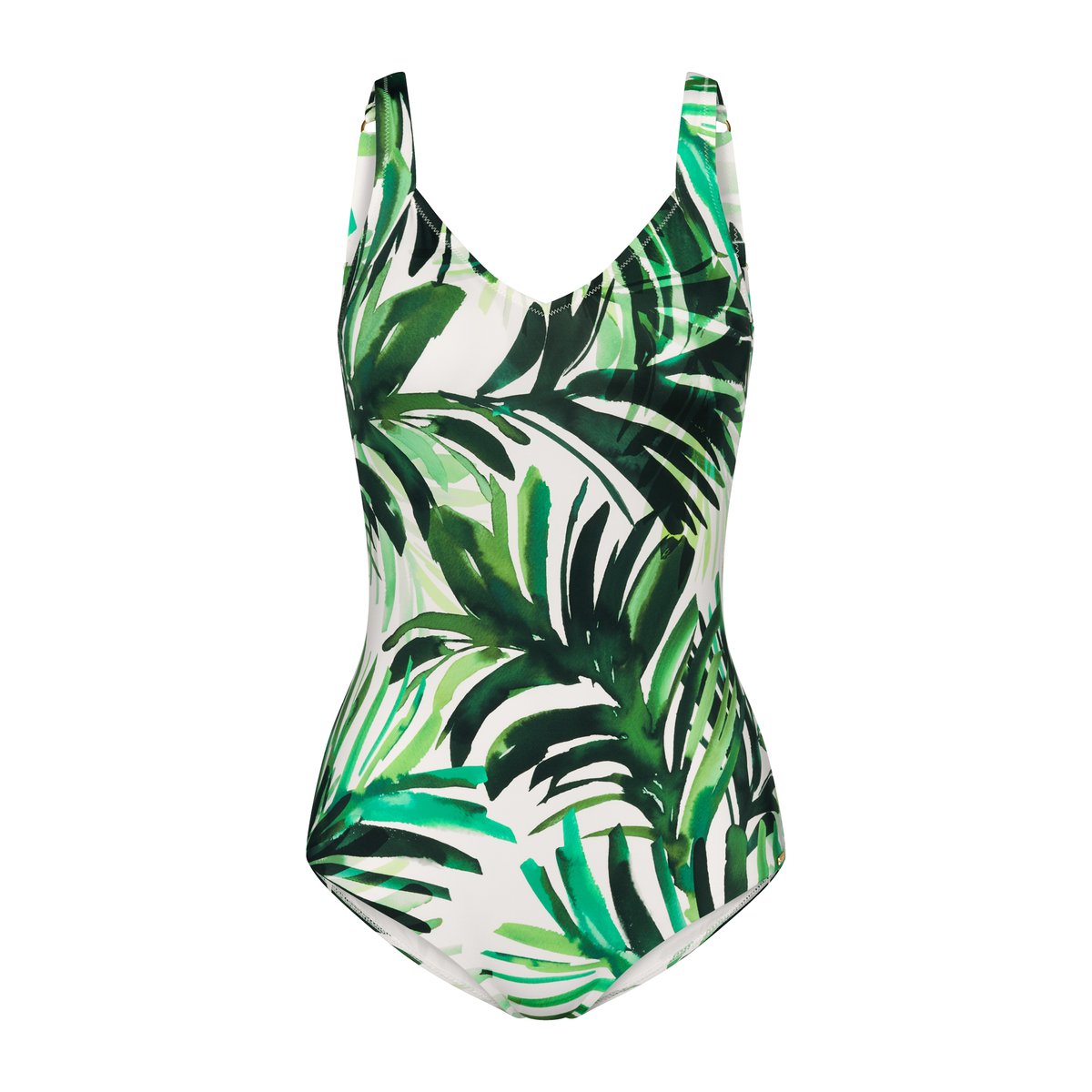Maillot de bain une pièce préformé SUMMER PALM vert, TRIUMPH