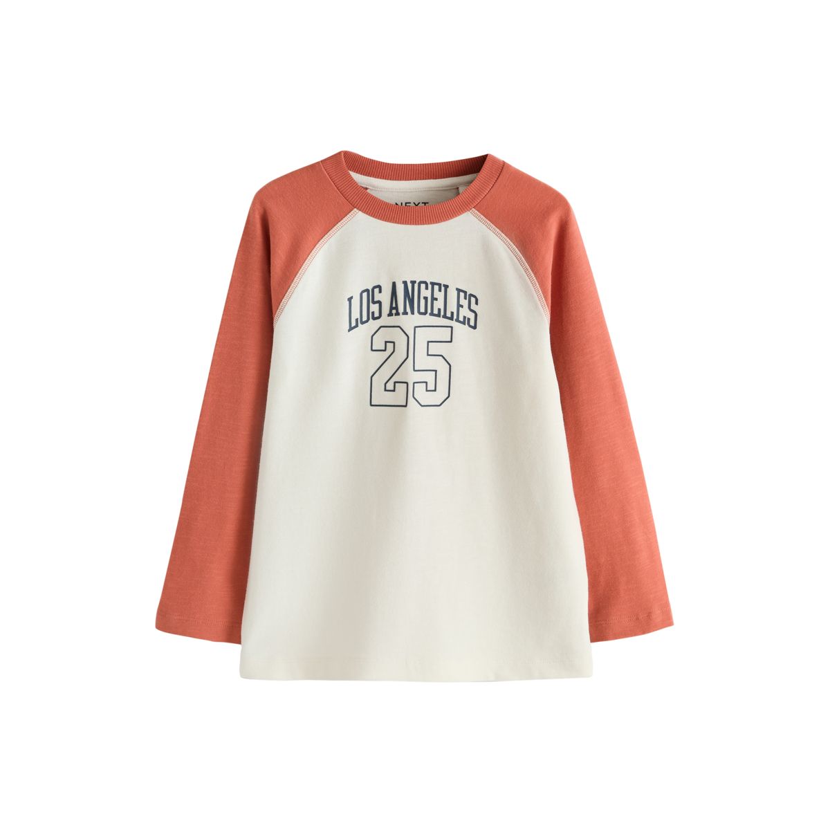 T-shirt standard à manches longues, lot de 3 raglan, NEXT