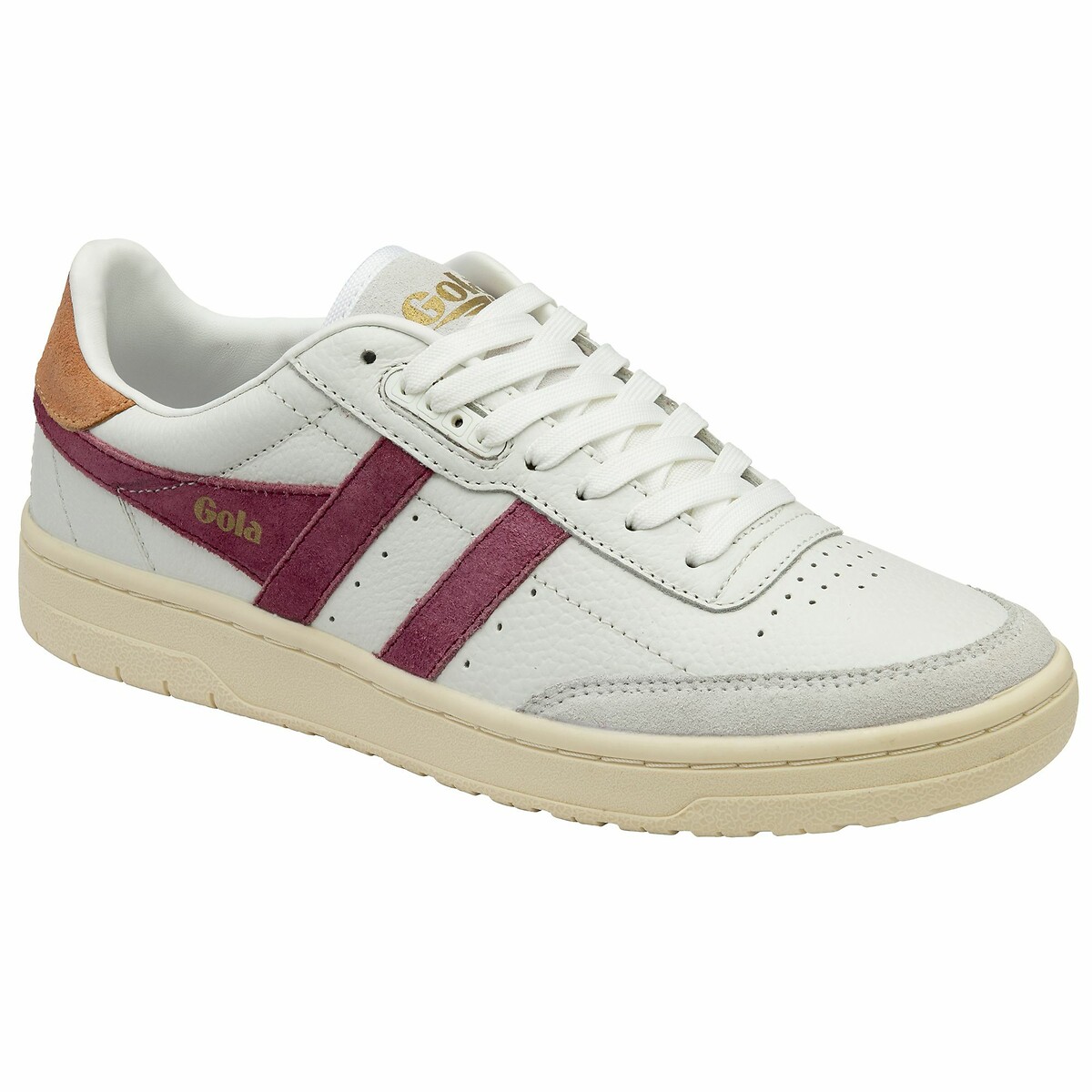 Baskets Falcon blanc/cerise, GOLA