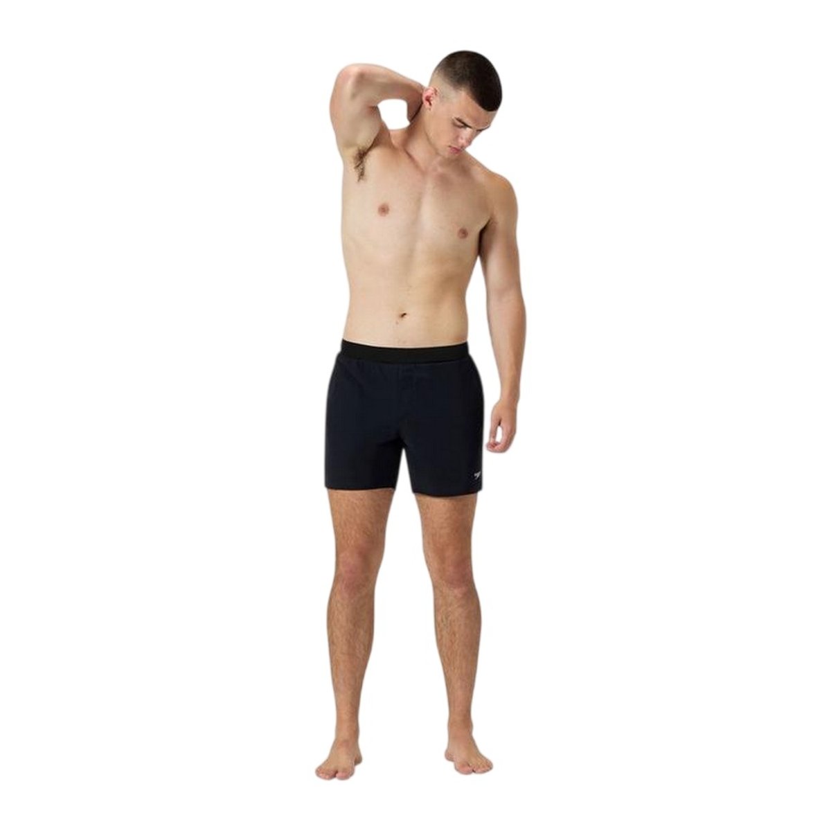 Short de bain uni à taille élastiquée LOOKOUT anthracite, SPEEDO