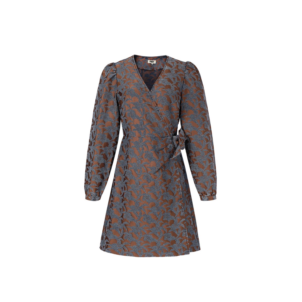 Robe en coton SALEM marron glace, FRNCH