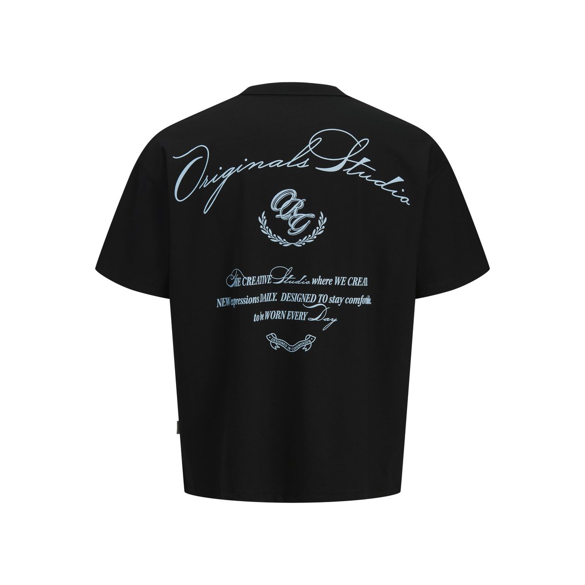 T-Shirt black 1, JACK & JONES