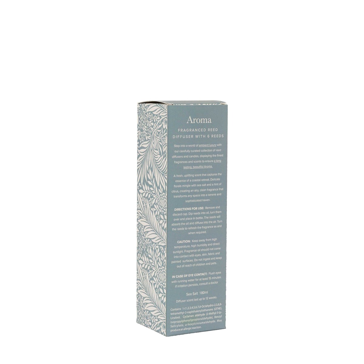 200ml Sea Salt Reed Diffuser blue, ÉDITÉ