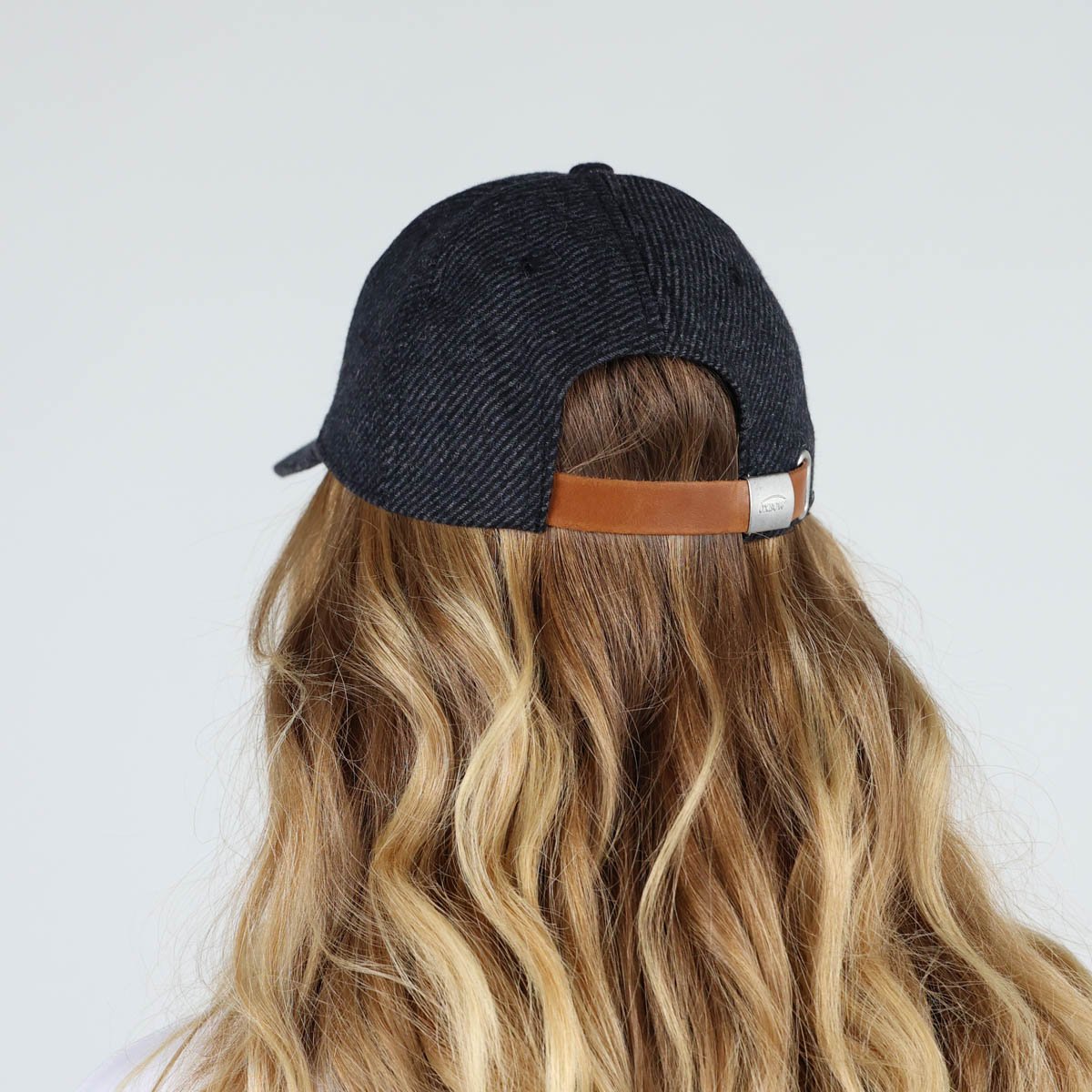 Casquette flanelle P0ARTY anthracite, OXBOW