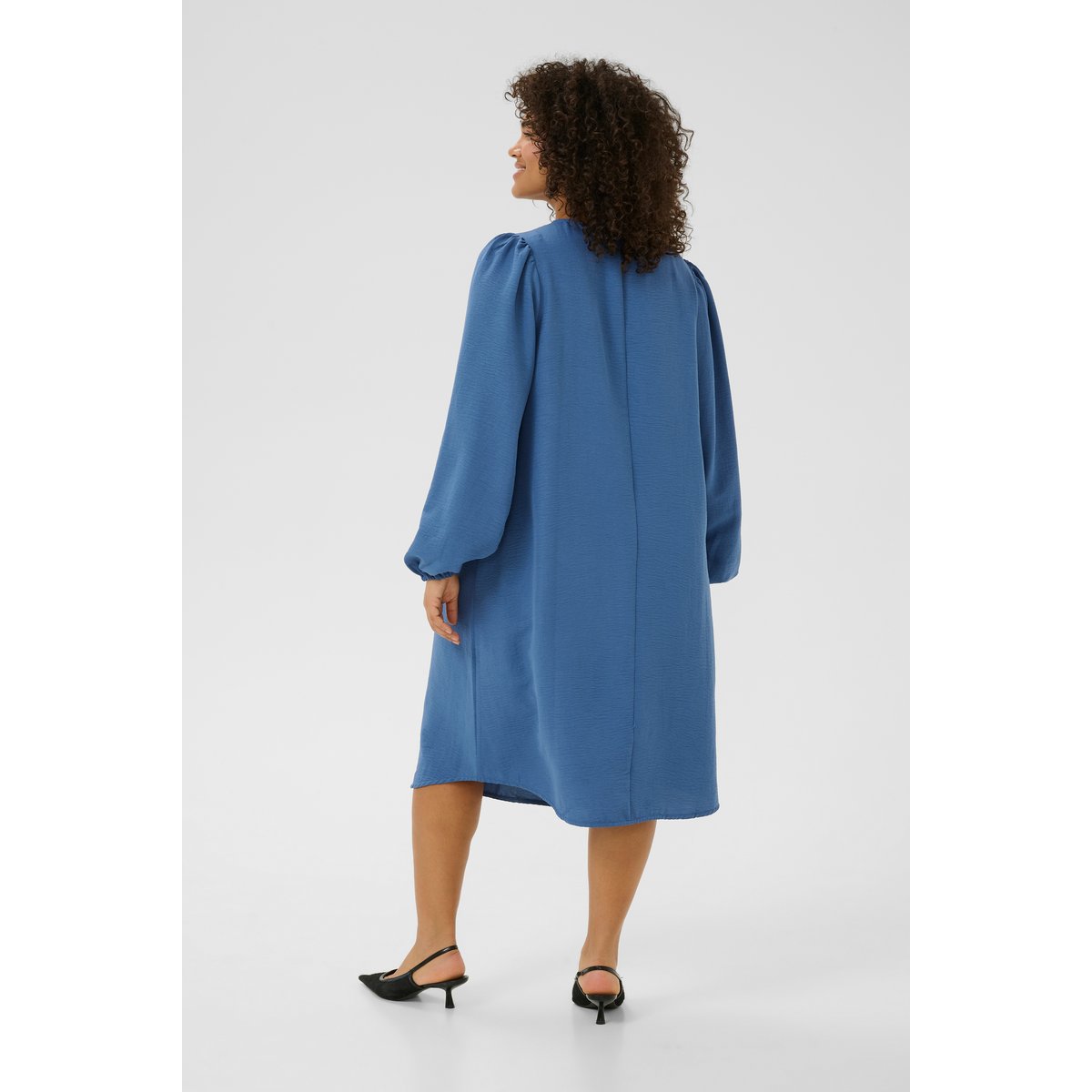 Robe bleu ensign blue, KAFFE CURVE