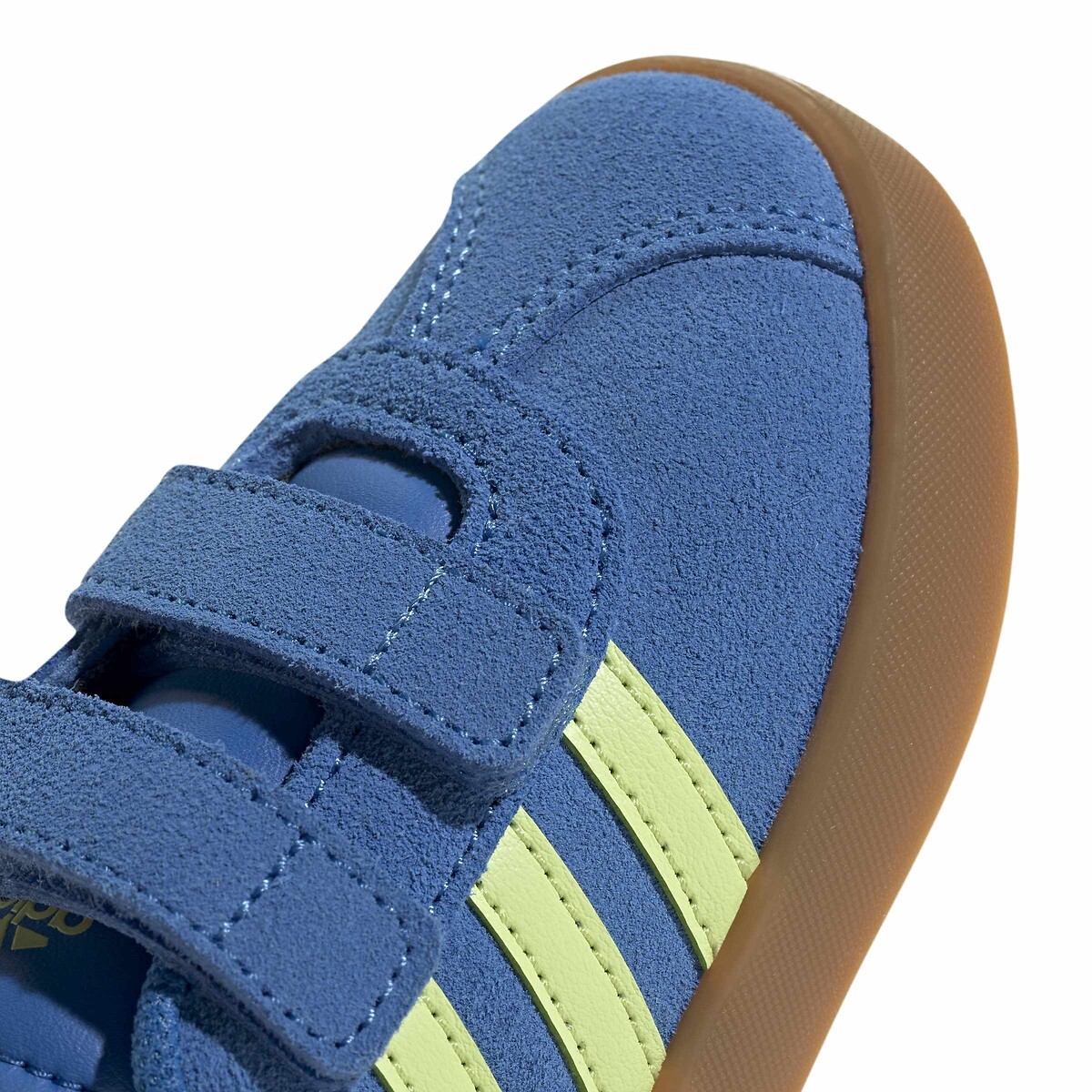 Sneakers in leer VL Court 3.0 blauw/groen, ADIDAS SPORTSWEAR