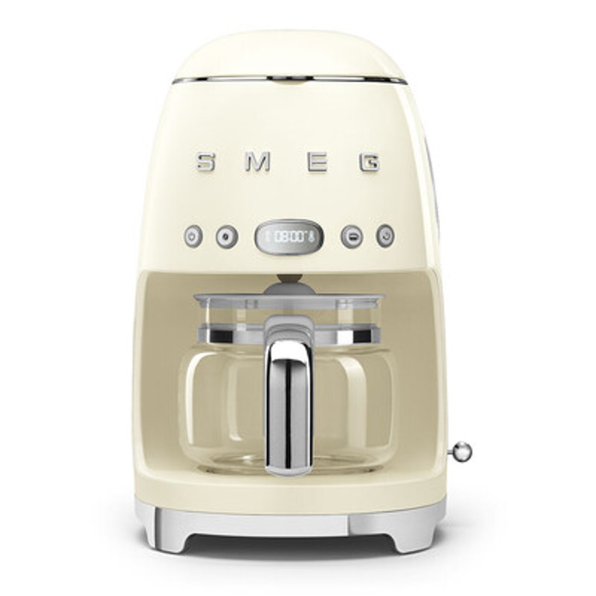 Machine à café filtre DCF02 crème brillant, SMEG