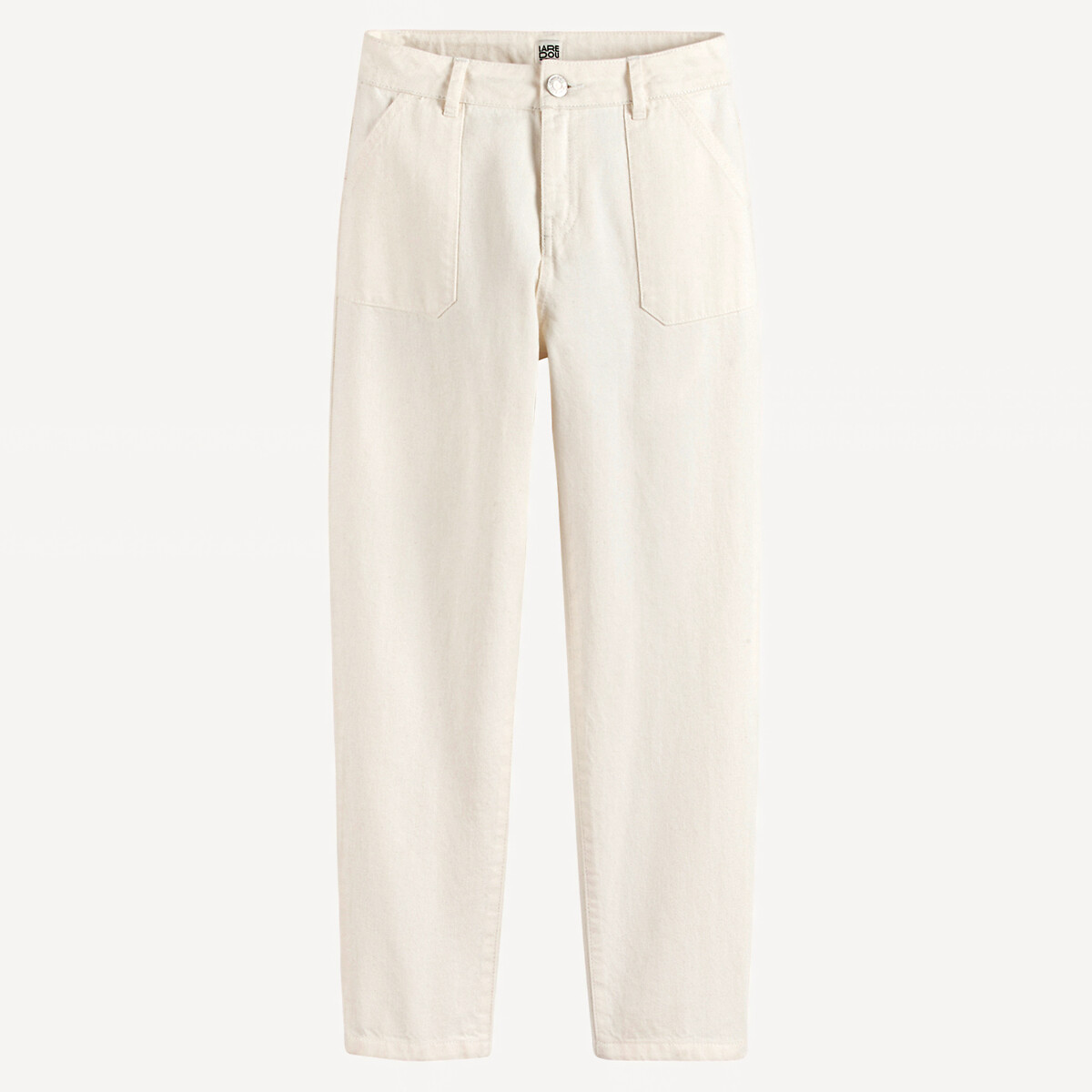 Carpenter-Style Trousers ecru , LA REDOUTE COLLECTIONS