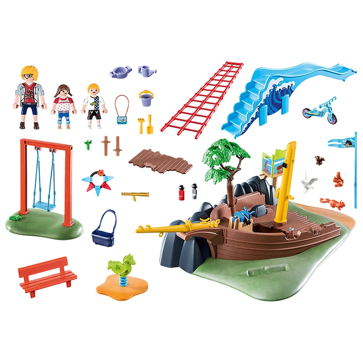 City Life Parc de jeux pour enfants multicolore, PLAYMOBIL