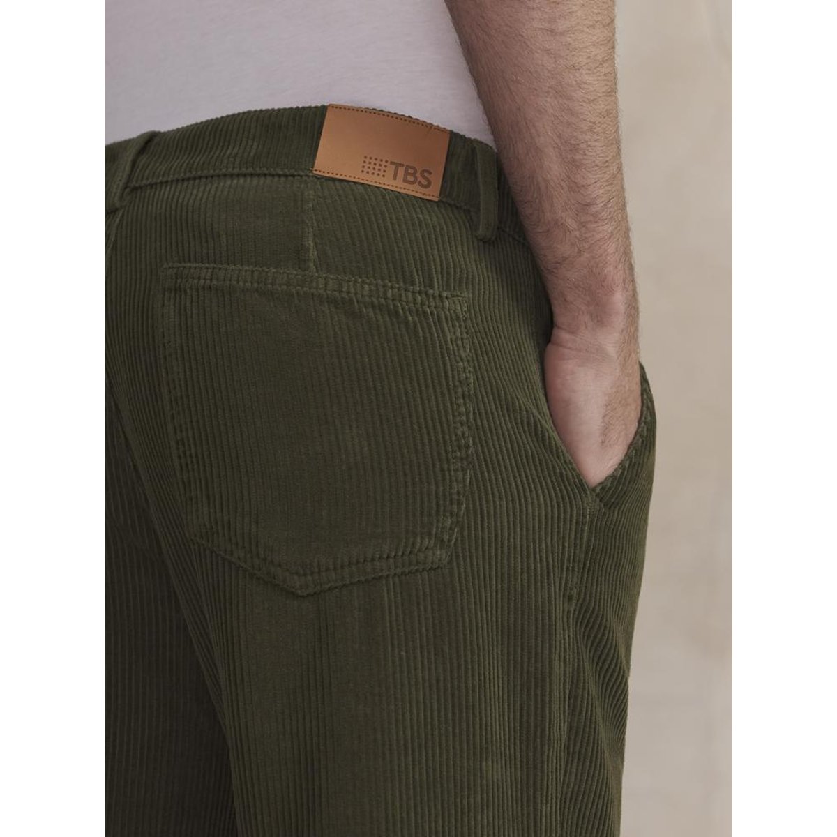 Pantalon RAMINPAN lichen, TBS