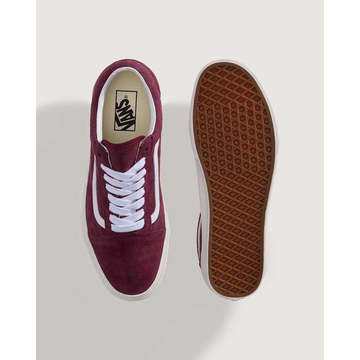 Baskets basses OLD SKOOL brique, VANS