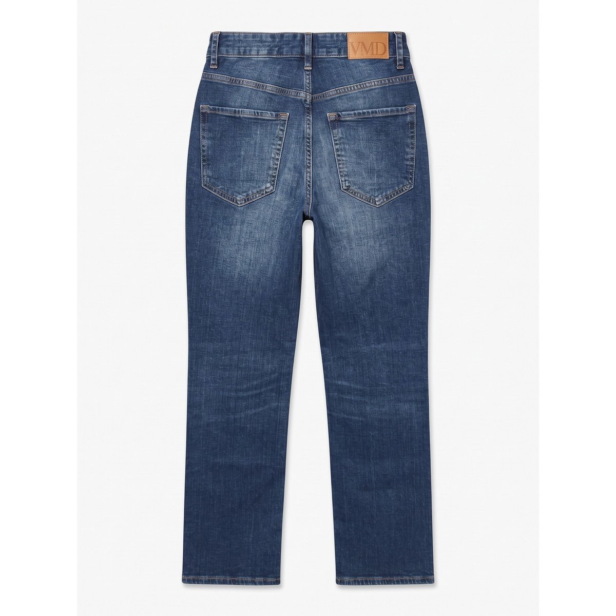 Jean À Coupe Large dark blue denim 1, VERO MODA