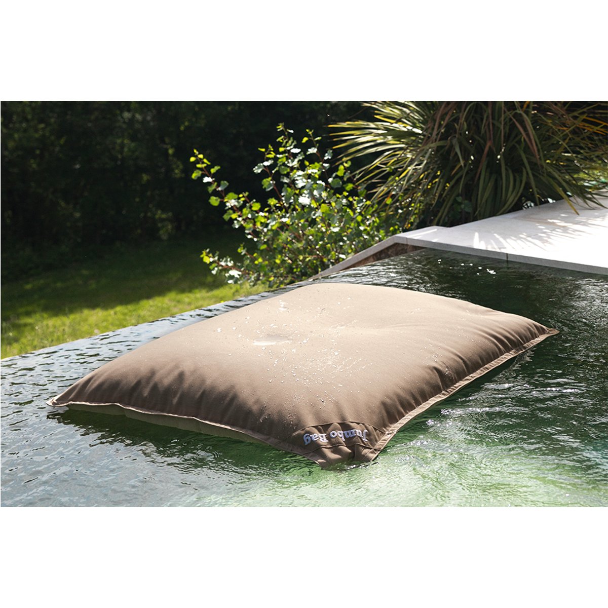 Coussin Géant JUNIOR UV FLOTTANT beige, JUMBO BAG