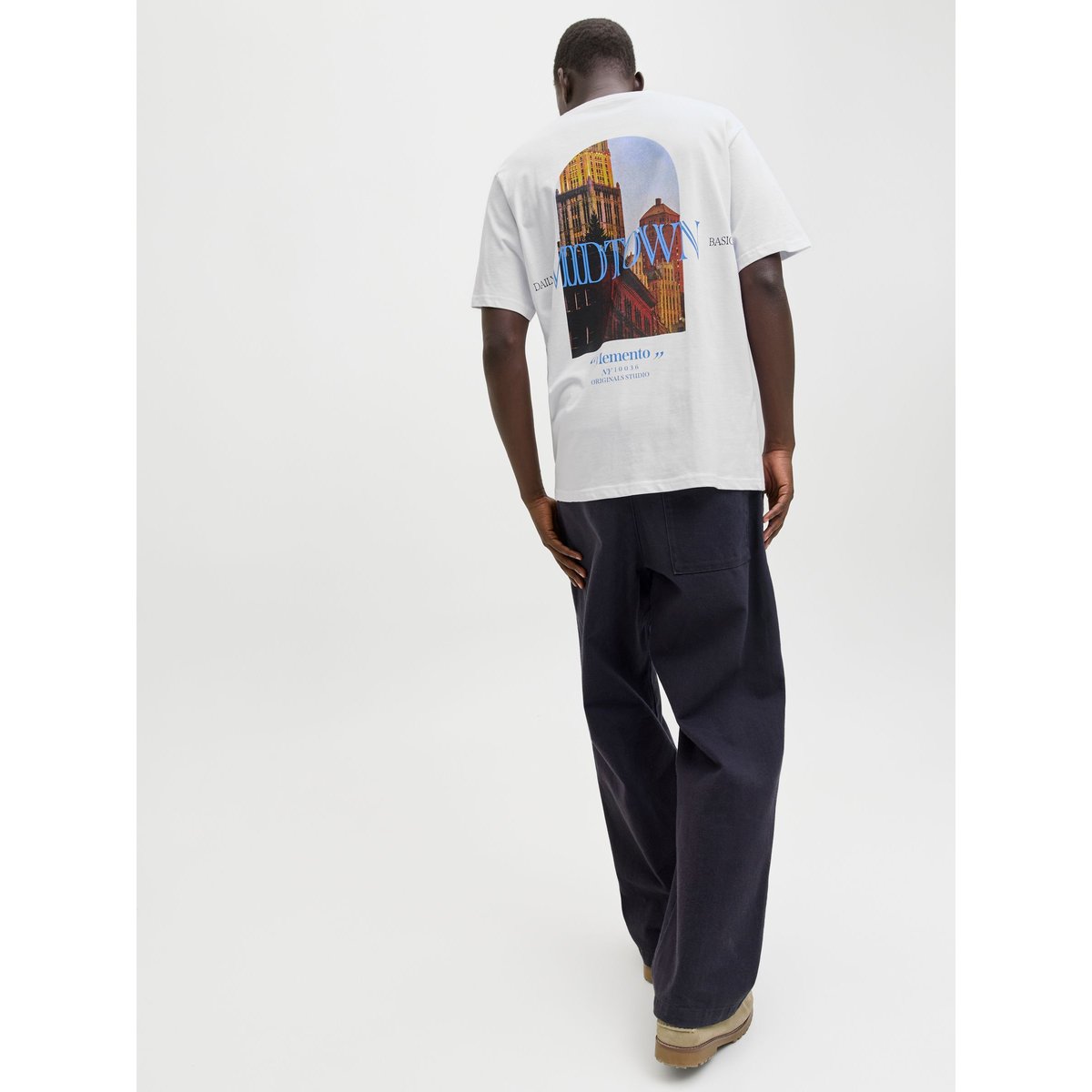 T-Shirt bright white, JACK & JONES