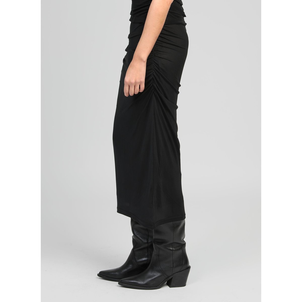 Jupe Longue JAZILO noir, AN'GE
