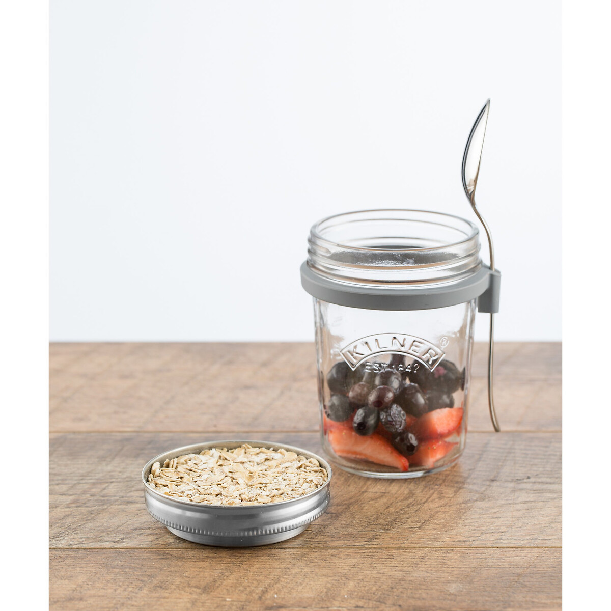 Breakfast Jar Set glass, KILNER
