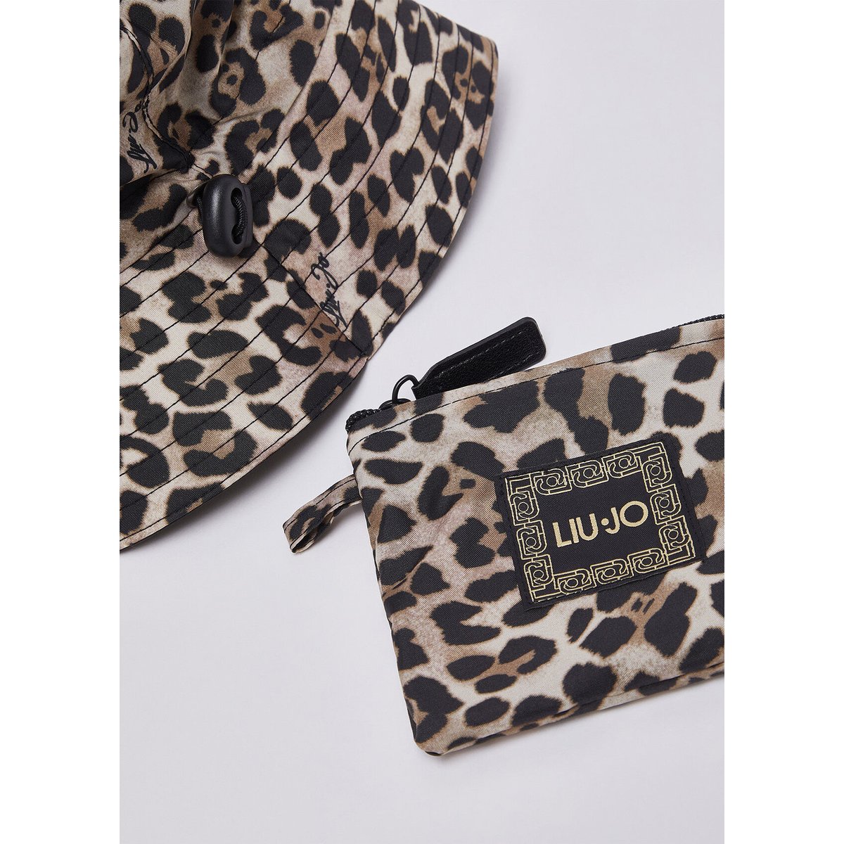 Cloche en nylon à imprimé animalier animalier, LIU JO
