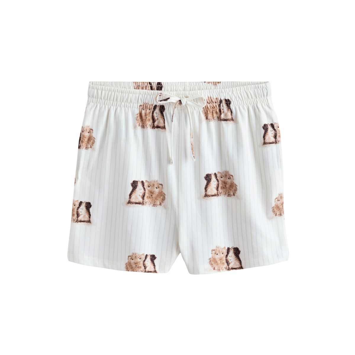 Ensemble pyjama short cochon d'inde crème, NEXT