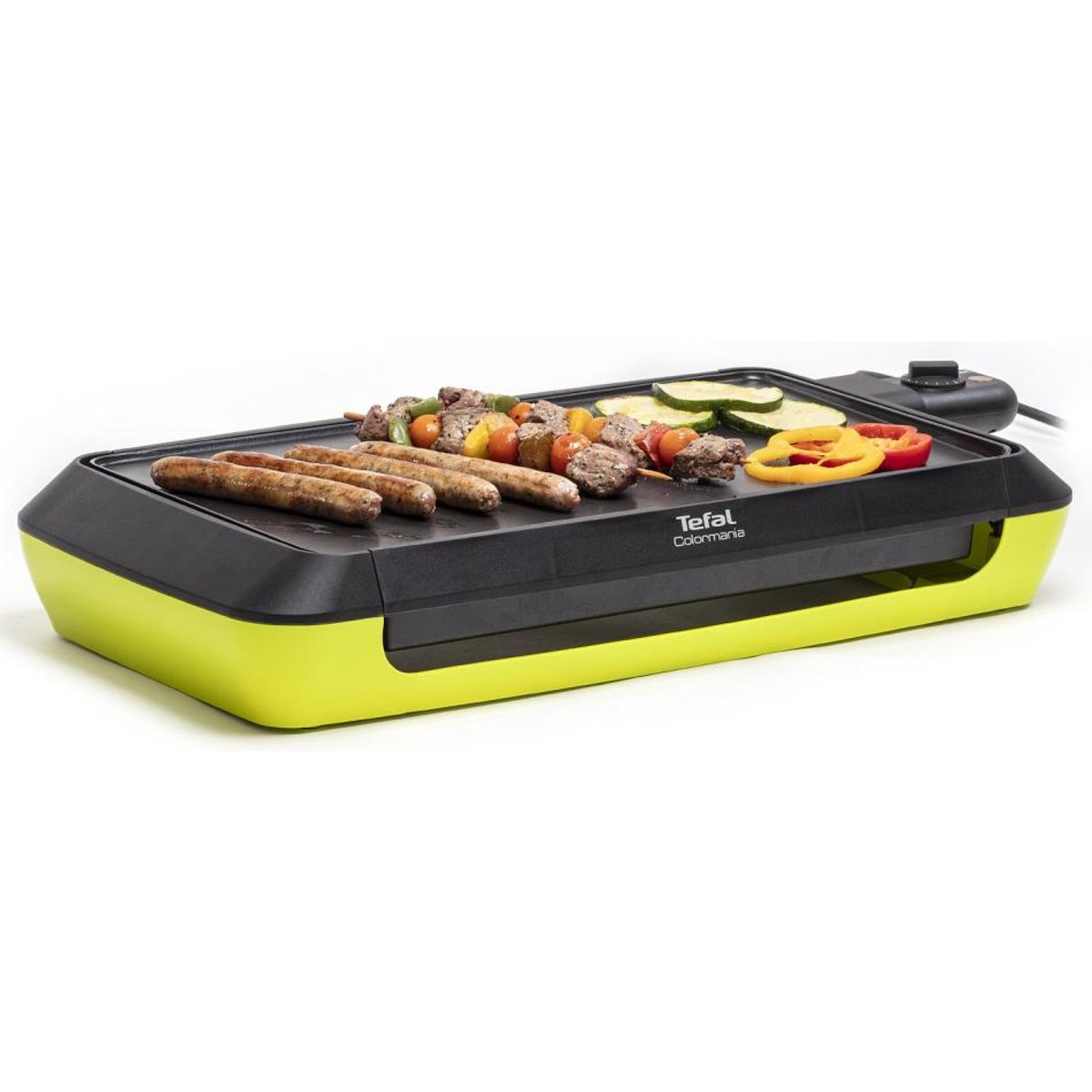 Maxi Plancha Thermo-spot Colormania Cb660301 vert, noir, TEFAL
