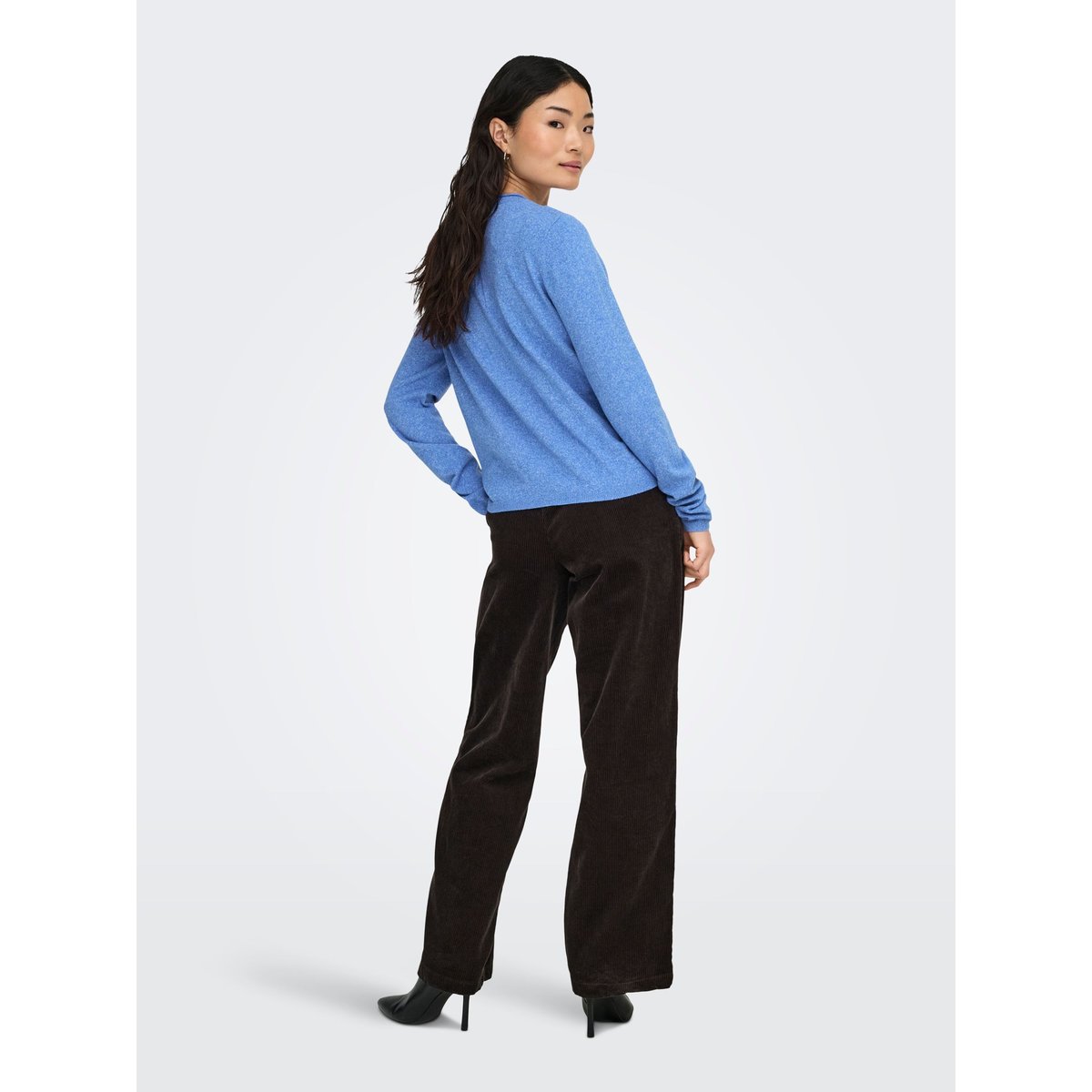 Pull En Maille ultramarine, ONLY