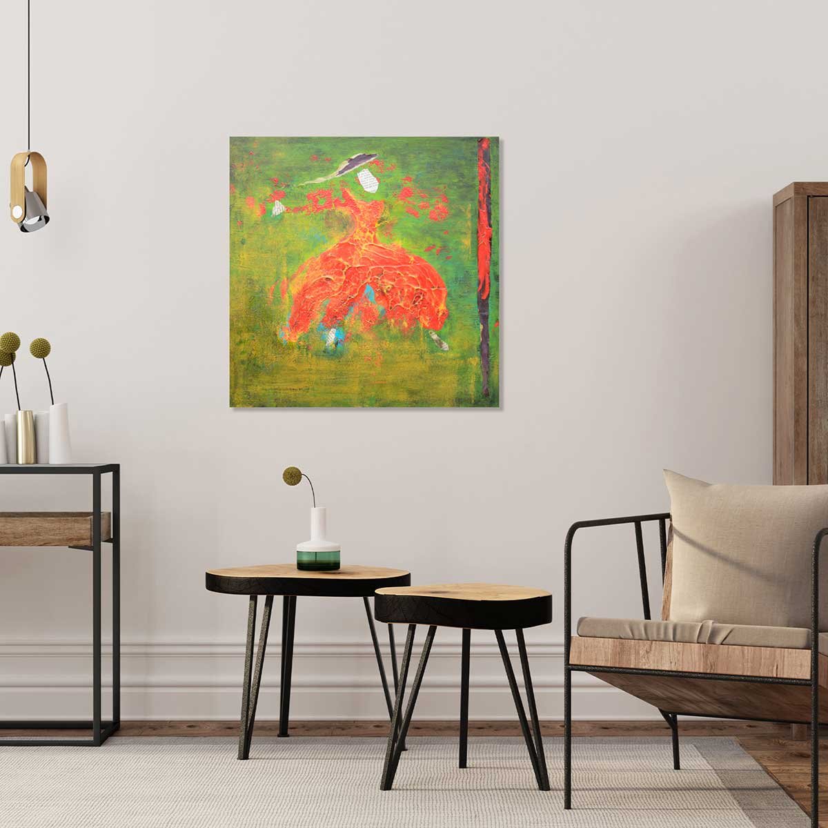Tableau andalouse au chapeau tableau alu dibond, HEXOA