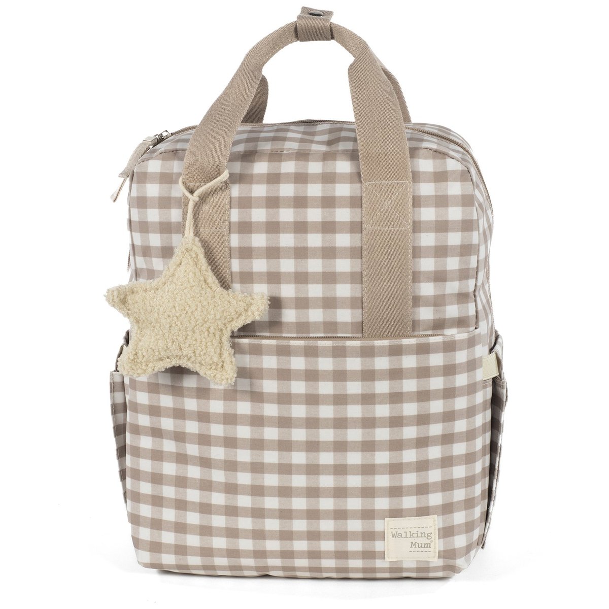 Sac à dos Caetana Sand beige, WALKING MUM