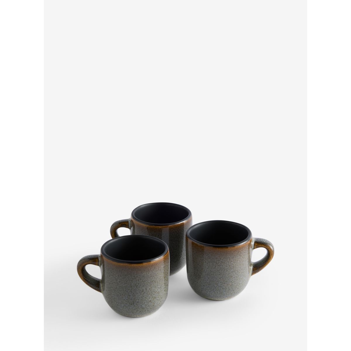 Mug expresso hampton, lot de 4 gris, NEXT