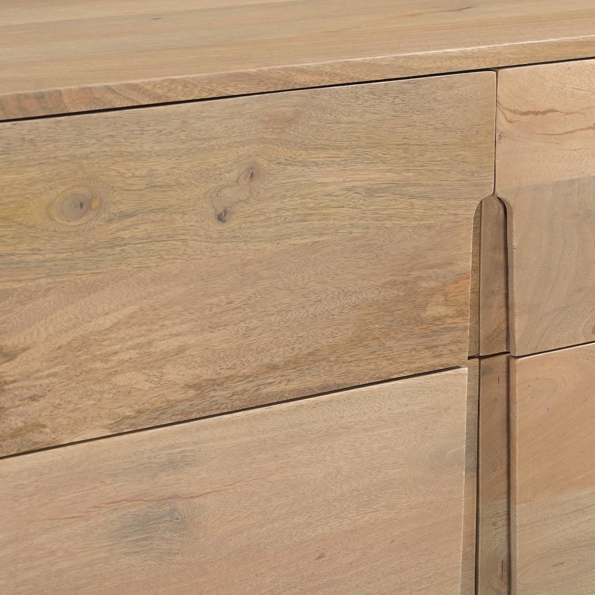 Commode en bois de manguier SORREL bois clair, MADE IN MEUBLES